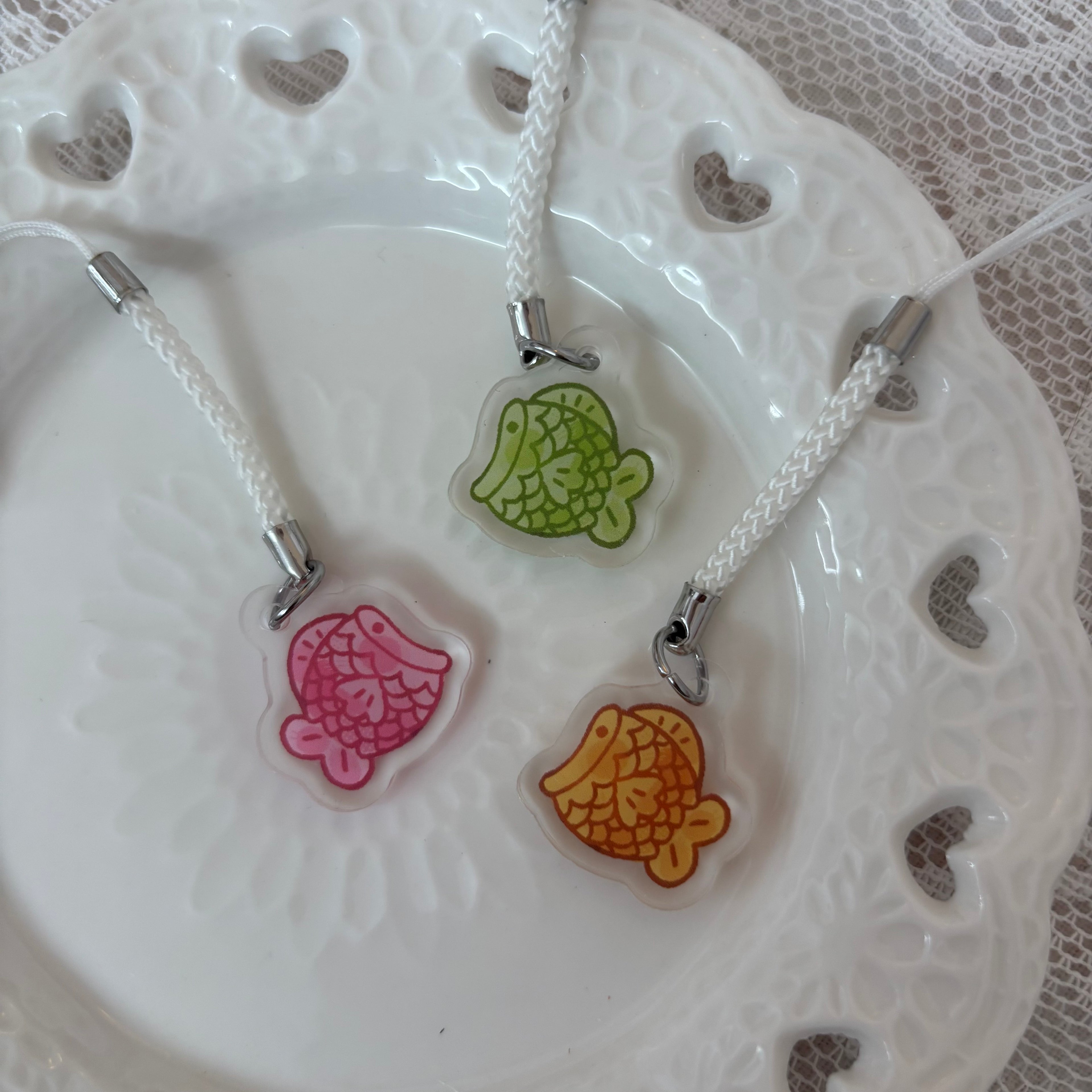 taiyaki phone charm ⊹ ࣪ ˖