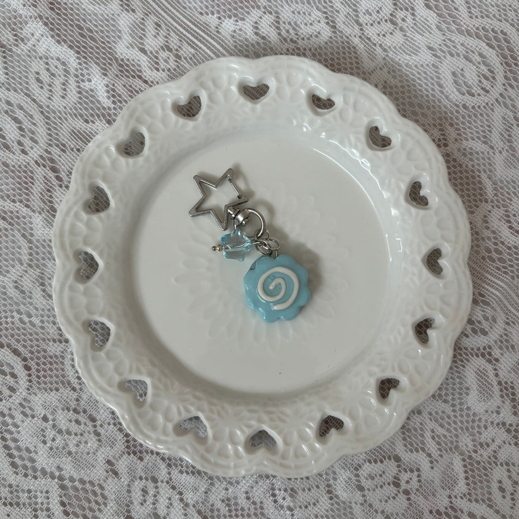 fish cake keychains ˖᯽ ݁˖