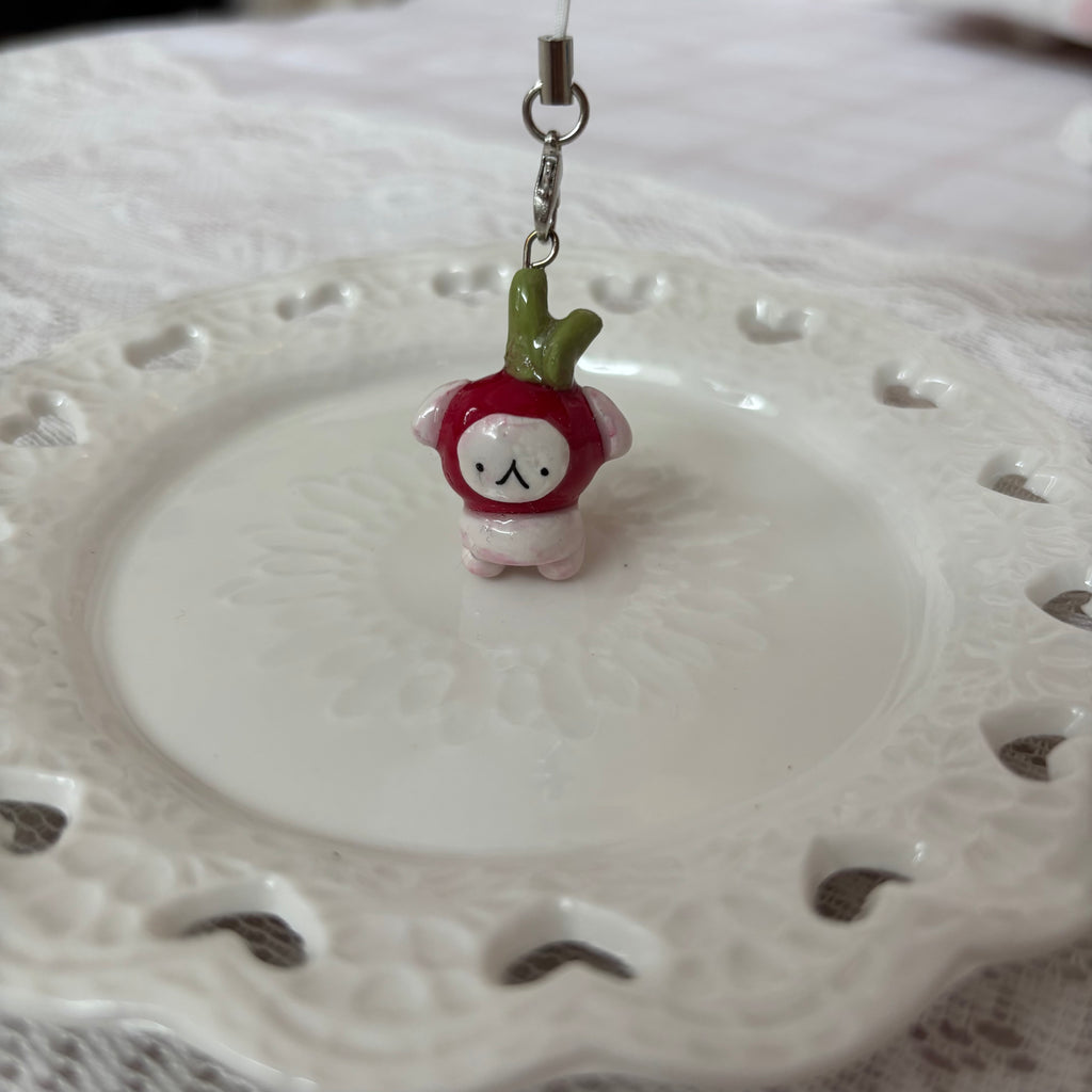 radish puppy phone charm⋆˚🐾˖°