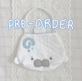 PRE–ORDER small white seal tote (•⩊• っ)3