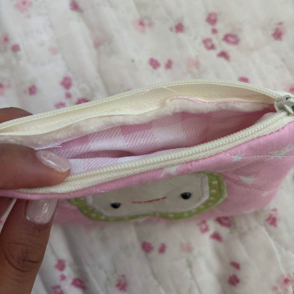 green apple mini pouch .✦ ݁˖