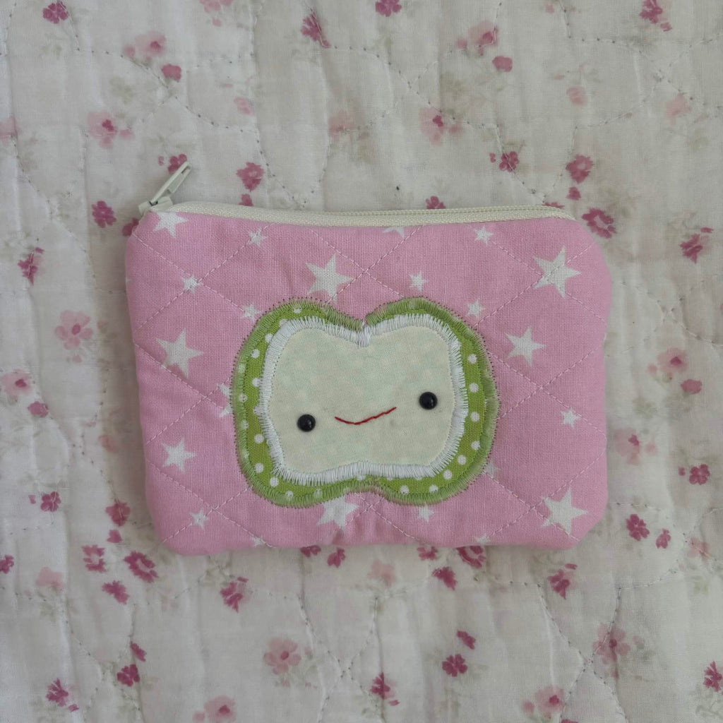 green apple mini pouch .✦ ݁˖